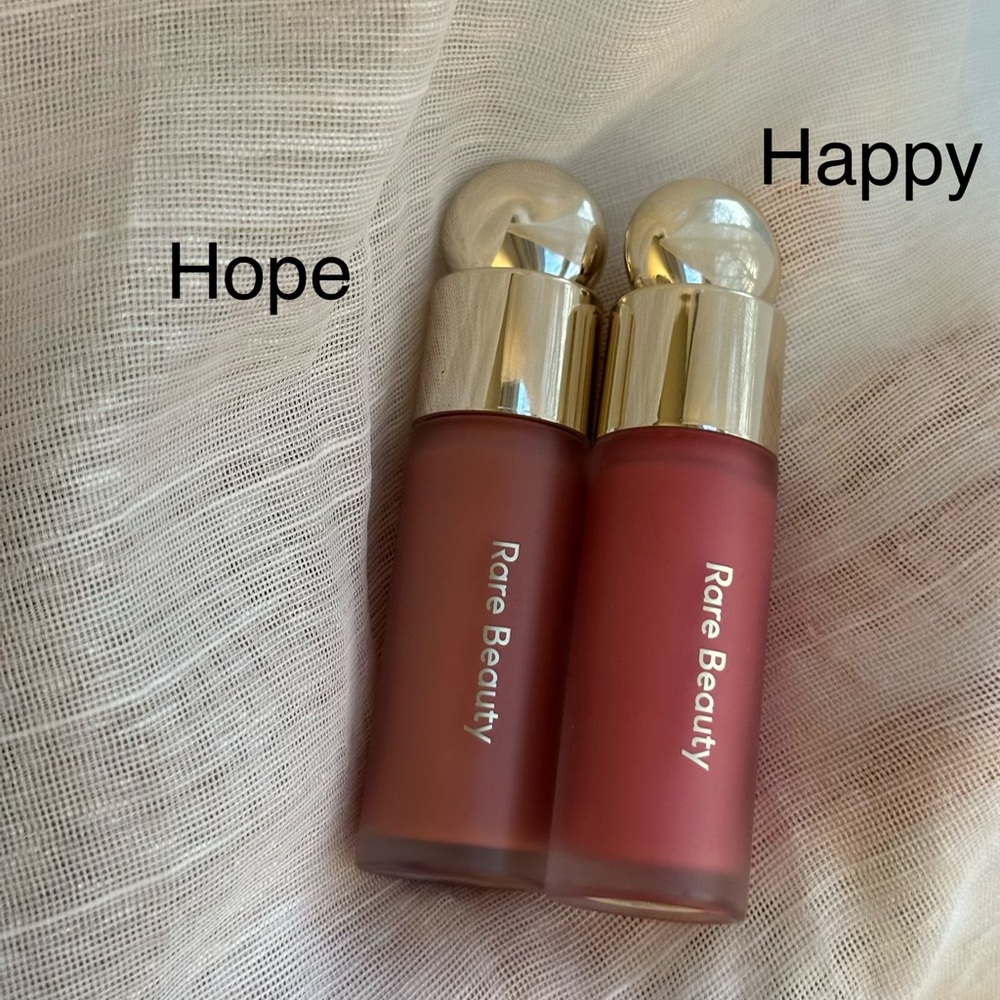 Rare Beauty Soft Pinch Liquid Blush – Shades Hope & Happy